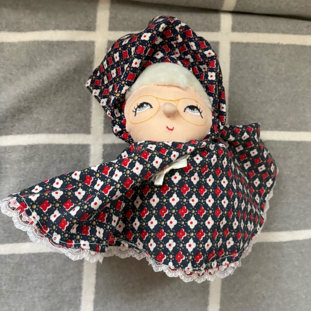 Reinhart Collection Topsy Turvy Flip Doll Little Red Riding Hood Grandma Wolf